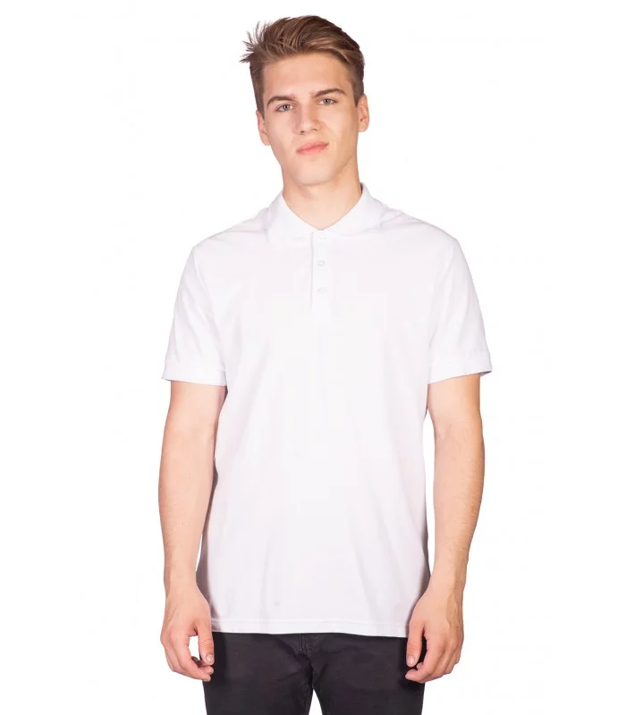 Поло мужское белое
