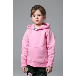 Толстовка детская розовая