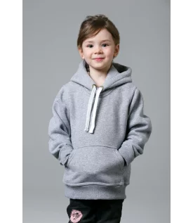 Толстовка детская серый меланж