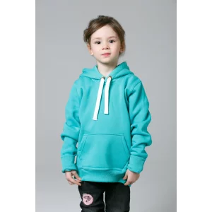 Толстовка детская мятная