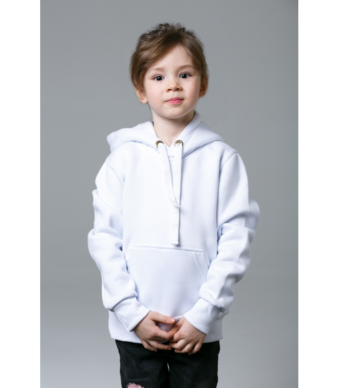 Толстовка детская белая