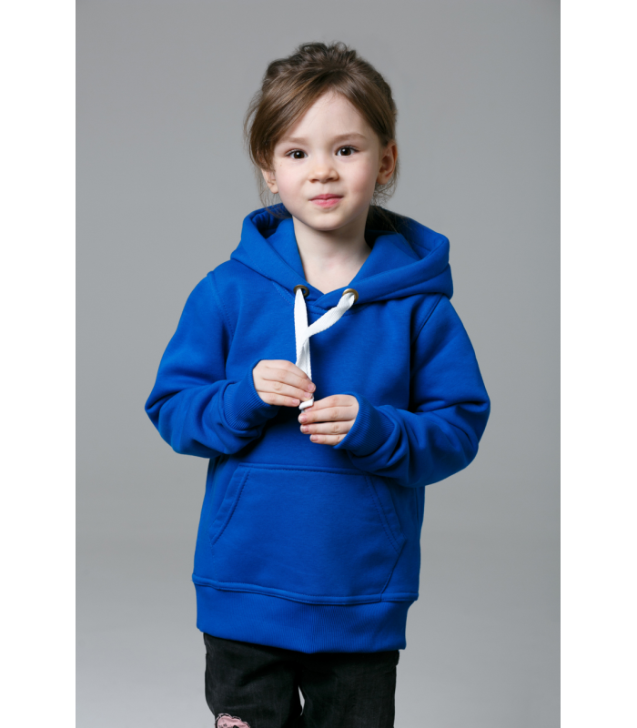 Толстовка детская синяя