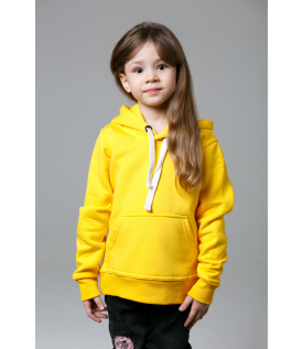 Толстовка детская желтая
