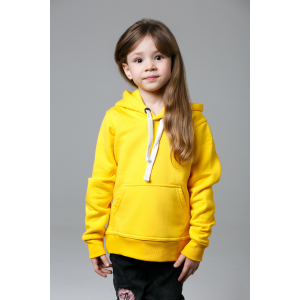 Толстовка детская желтая