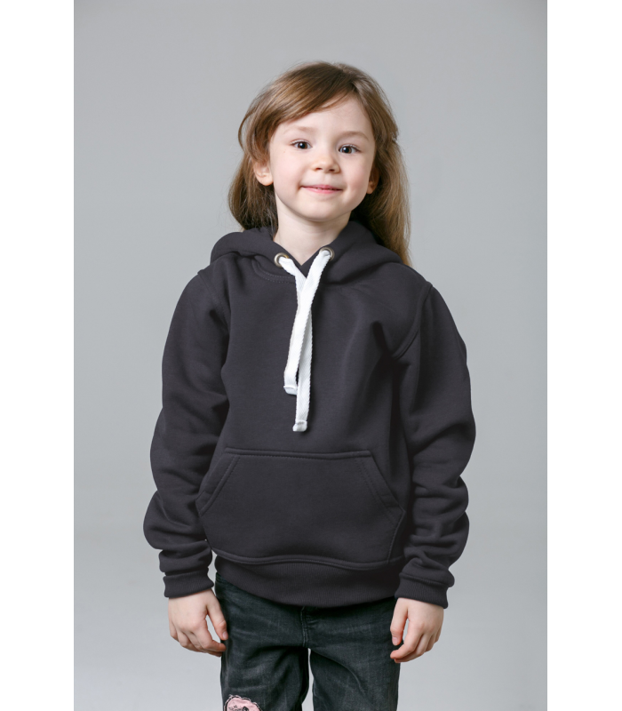 Толстовка детская темно-серая