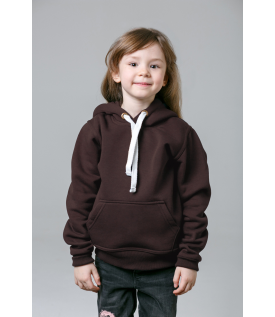 Толстовка детская коричневая