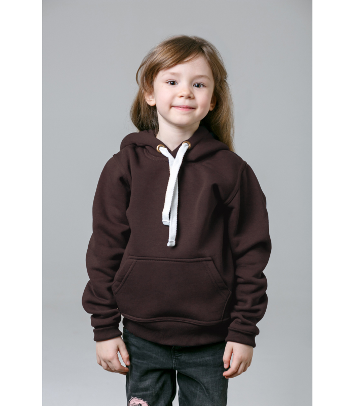 Толстовка детская коричневая