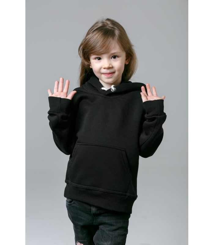 Толстовка детская черная