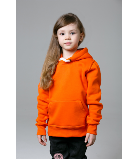 Толстовка детская оранжевая