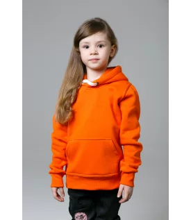 Толстовка детская оранжевая
