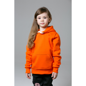 Толстовка детская оранжевая