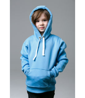 Толстовка детская голубая