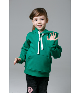 Толстовка детская зеленая