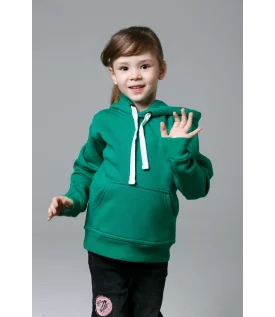 Толстовка детская зеленая