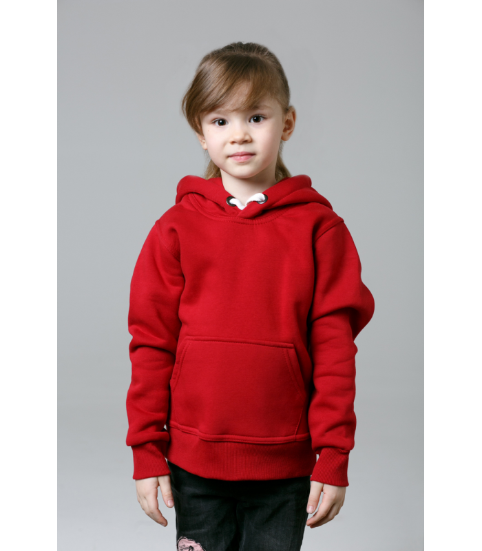 Толстовка детская красная