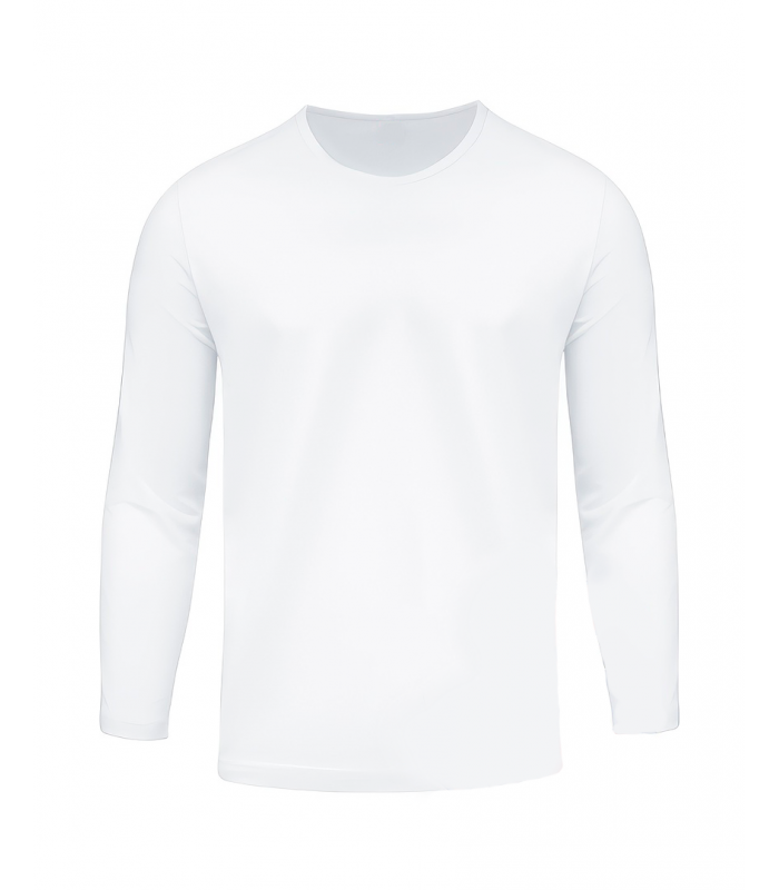 Лонгслив мужской белый