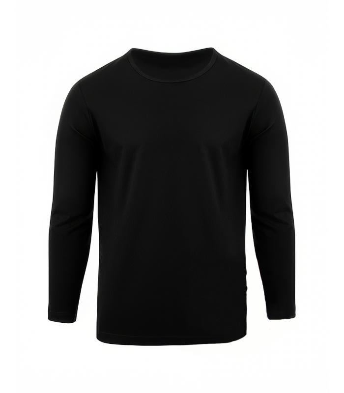 Лонгслив мужской черный