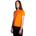 Поло женское оранжевое