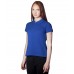Поло женское синее
