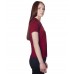 Поло женское бордовое
