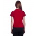 Поло женское красное 