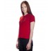 Поло женское красное 