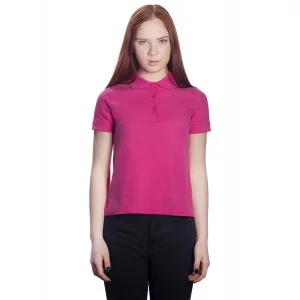 Поло женское розовое