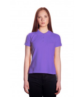 Поло женское фиолетовое