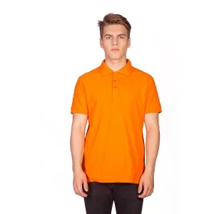 Поло мужское оранжевое