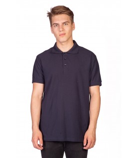 Поло мужское темно-синее