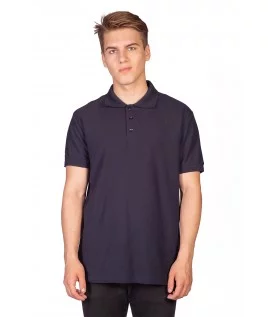 Поло мужское темно-синее