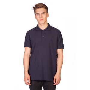 Поло мужское темно-синее