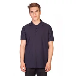 Поло мужское темно-синее