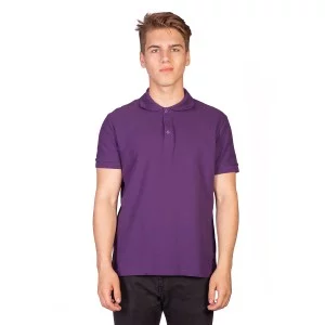 Поло мужское фиолетовое