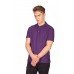 Поло мужское фиолетовое