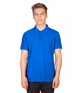 Поло мужское синее