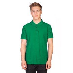 Поло мужское зеленое