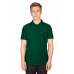Поло мужское темно-зеленое