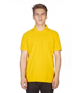 Поло мужское желтое