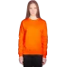 Свитшот женский оранжевый
