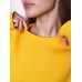 Свитшот женский желтый 