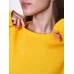 Свитшот женский желтый 