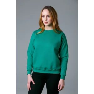 Свитшот женский зеленый