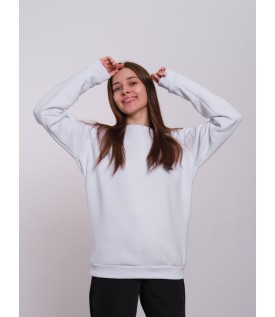 Свитшот женский белый