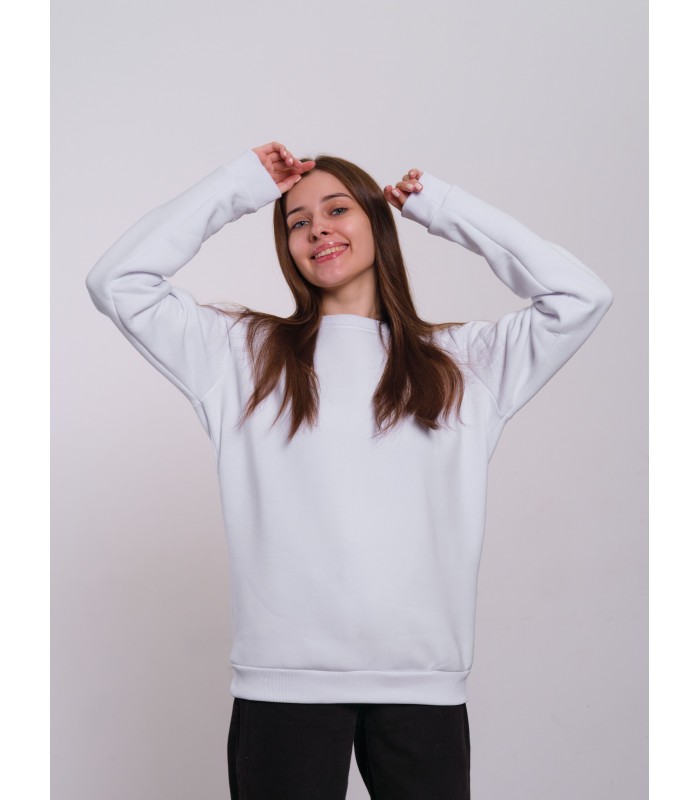 Свитшот женский белый