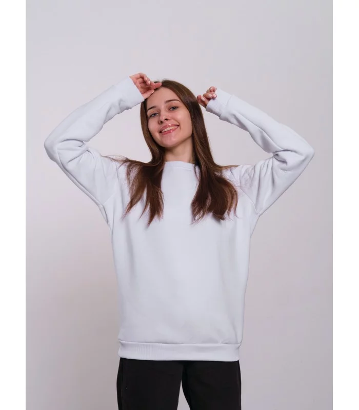 Свитшот женский белый