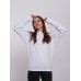 Свитшот женский белый