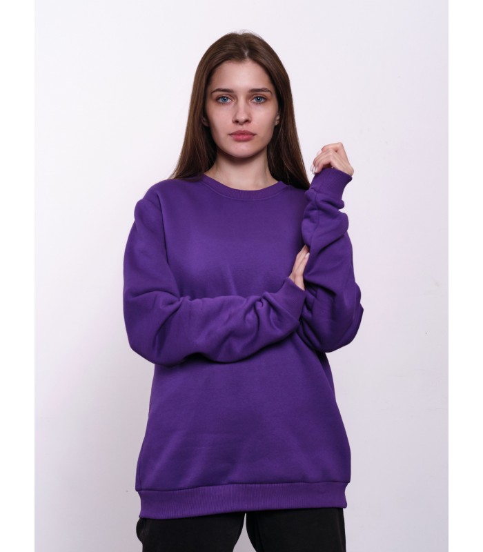 Свитшот женский фиолетовый