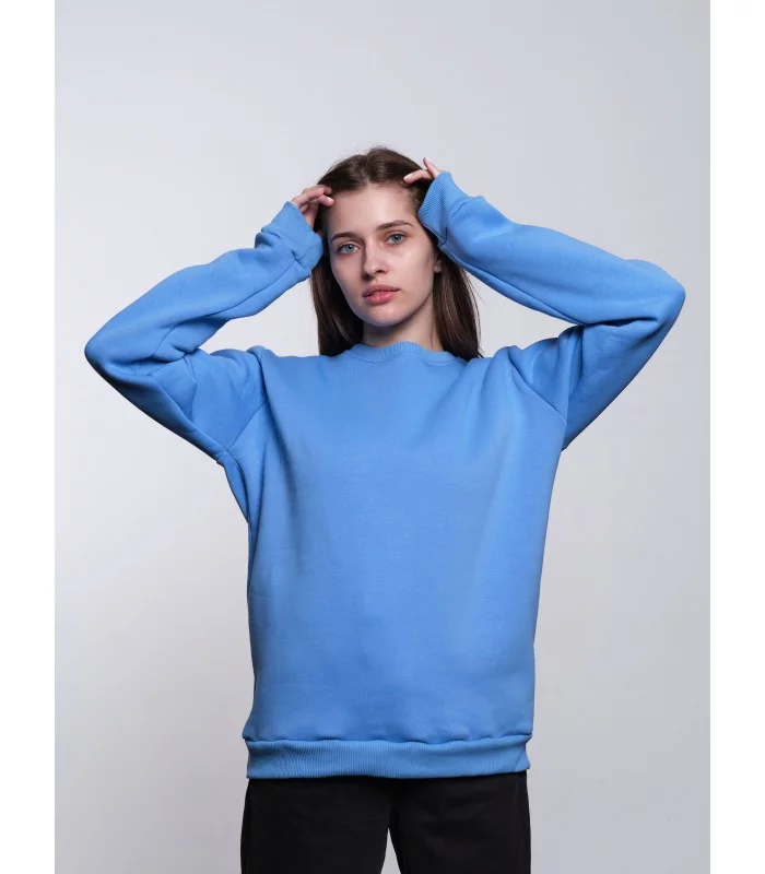 Свитшот женский голубой
