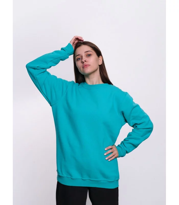 Свитшот женский мятный